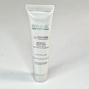 Replenix 3x Retinol Forte Serum Micropolymer Delivery System Travel .35oz New